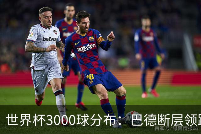 世界杯3000球分布：巴德断层领跑 阿法意西英荷紧追